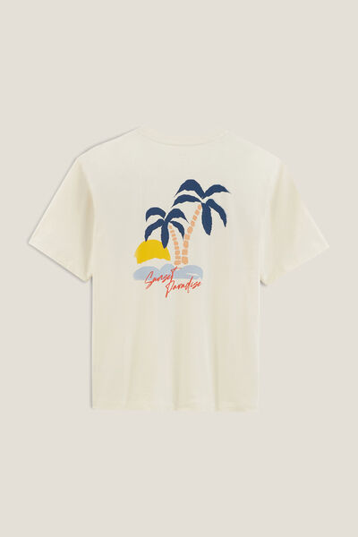 Tee shirt col rond imprim&eacute;