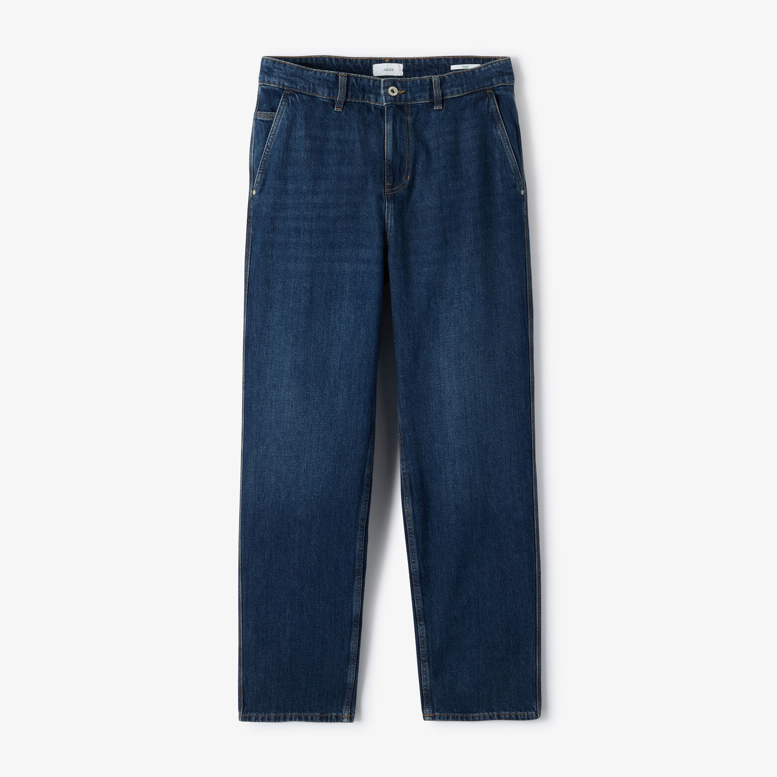 Jean baggy RE-JEAN d&eacute;lav&eacute; 100% coton