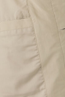 Lange trenchcoat hemdskraag, gevoerd