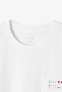 T-shirt voor Vaderdag, zak met print