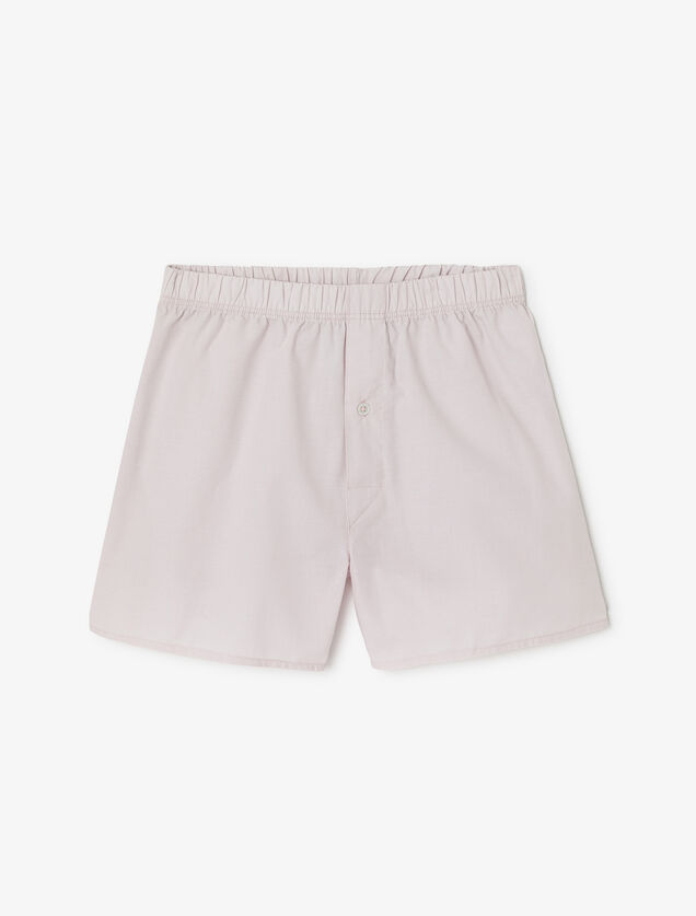 Cale&ccedil;on uni en coton