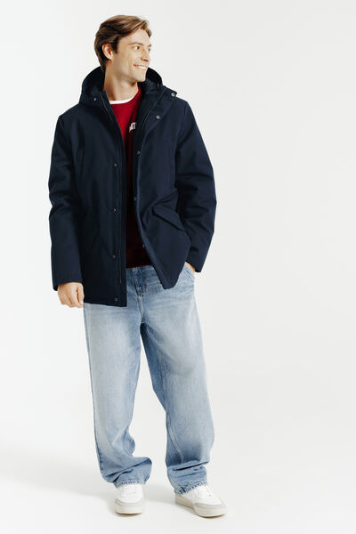 Parka courte à capuche