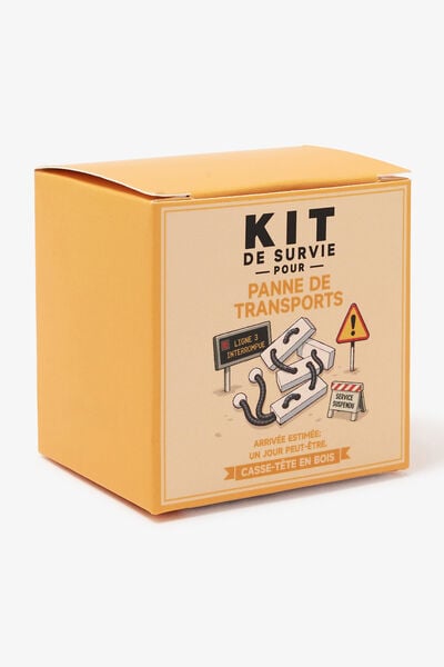 Jeu casse-t&ecirc;te en bois
