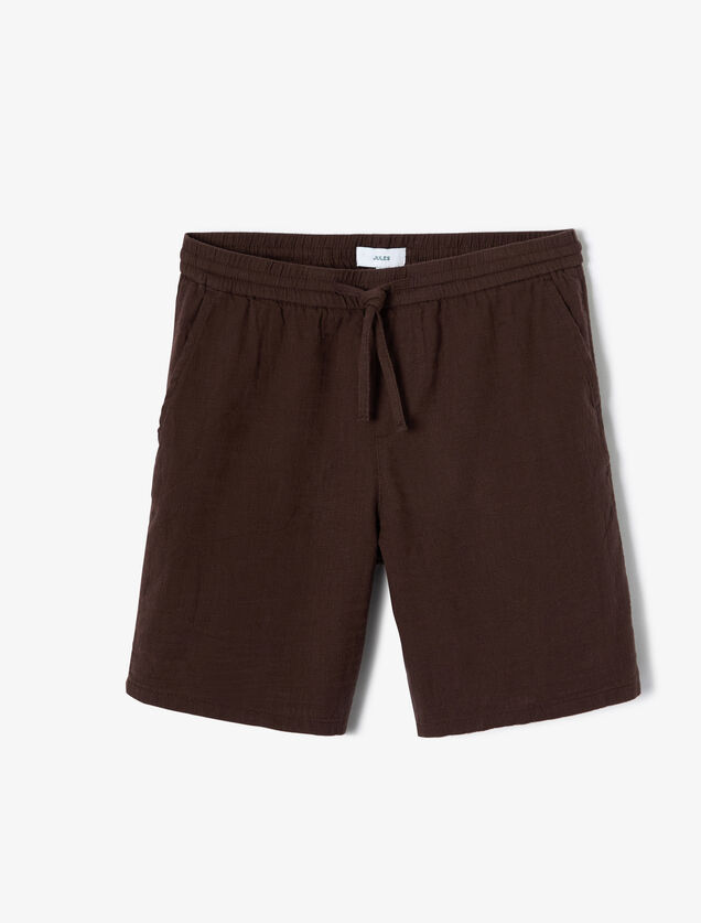 Bermuda taille &eacute;lastiqu&eacute;e