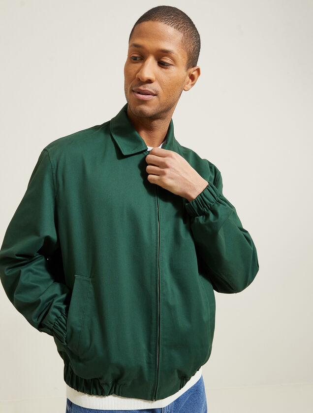 Blouson urbain col chemise