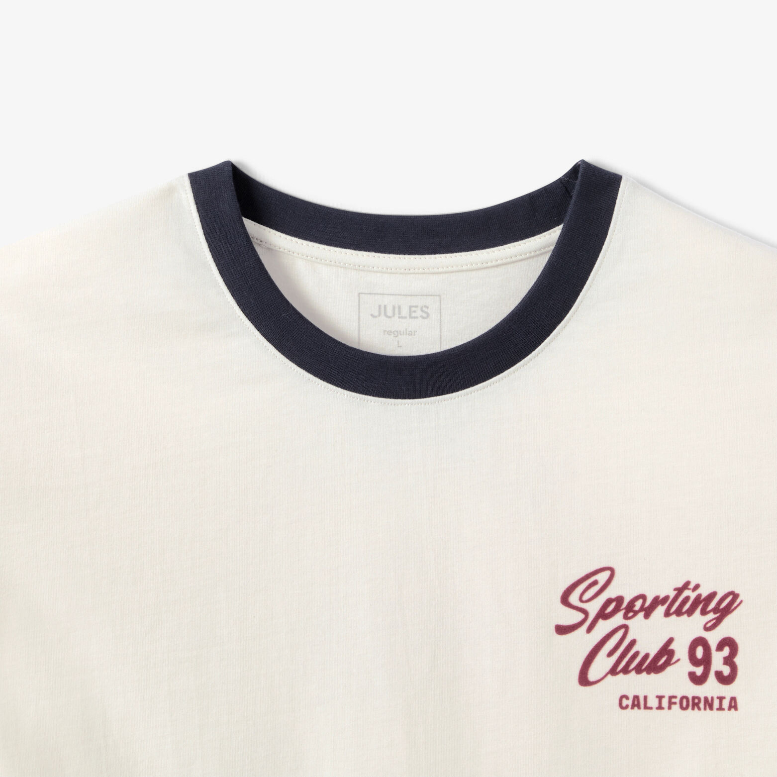 Tee shirt imprim&eacute; devant dos 100% coton