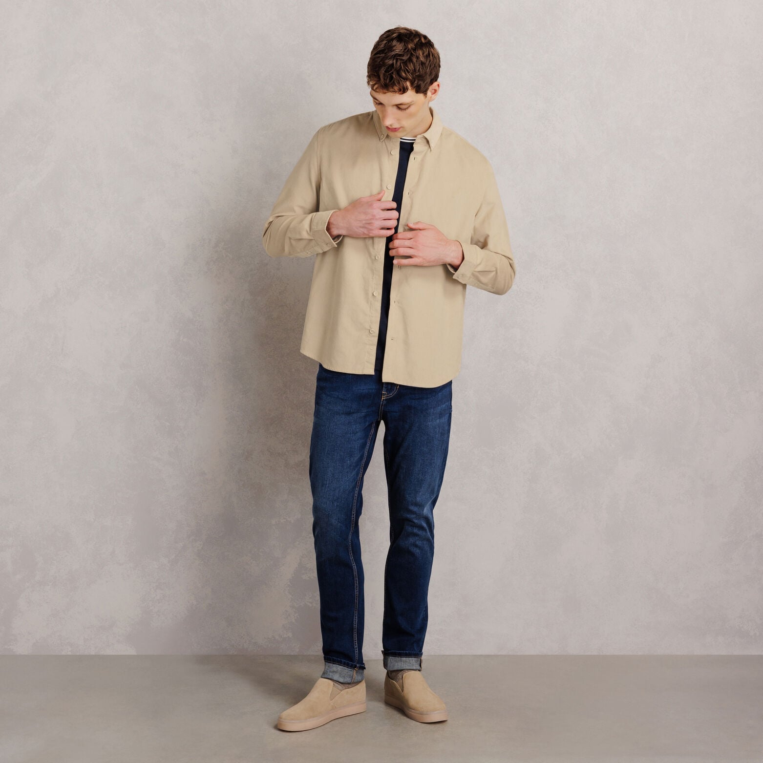 Chemise en velours regular