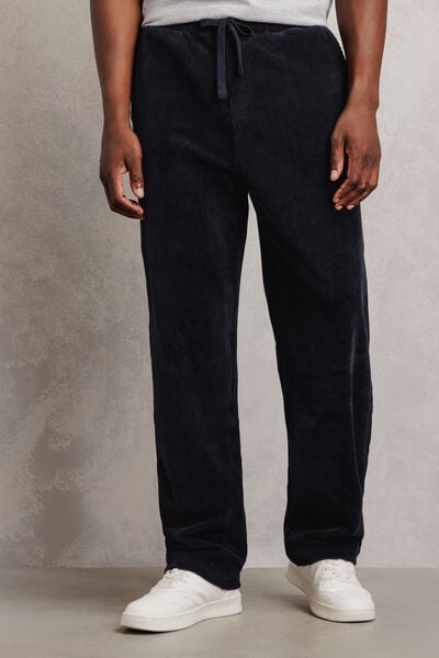 Jogging loose en velours