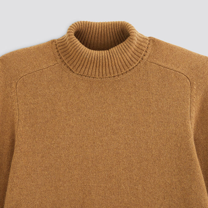 Pull col roulé lambswool