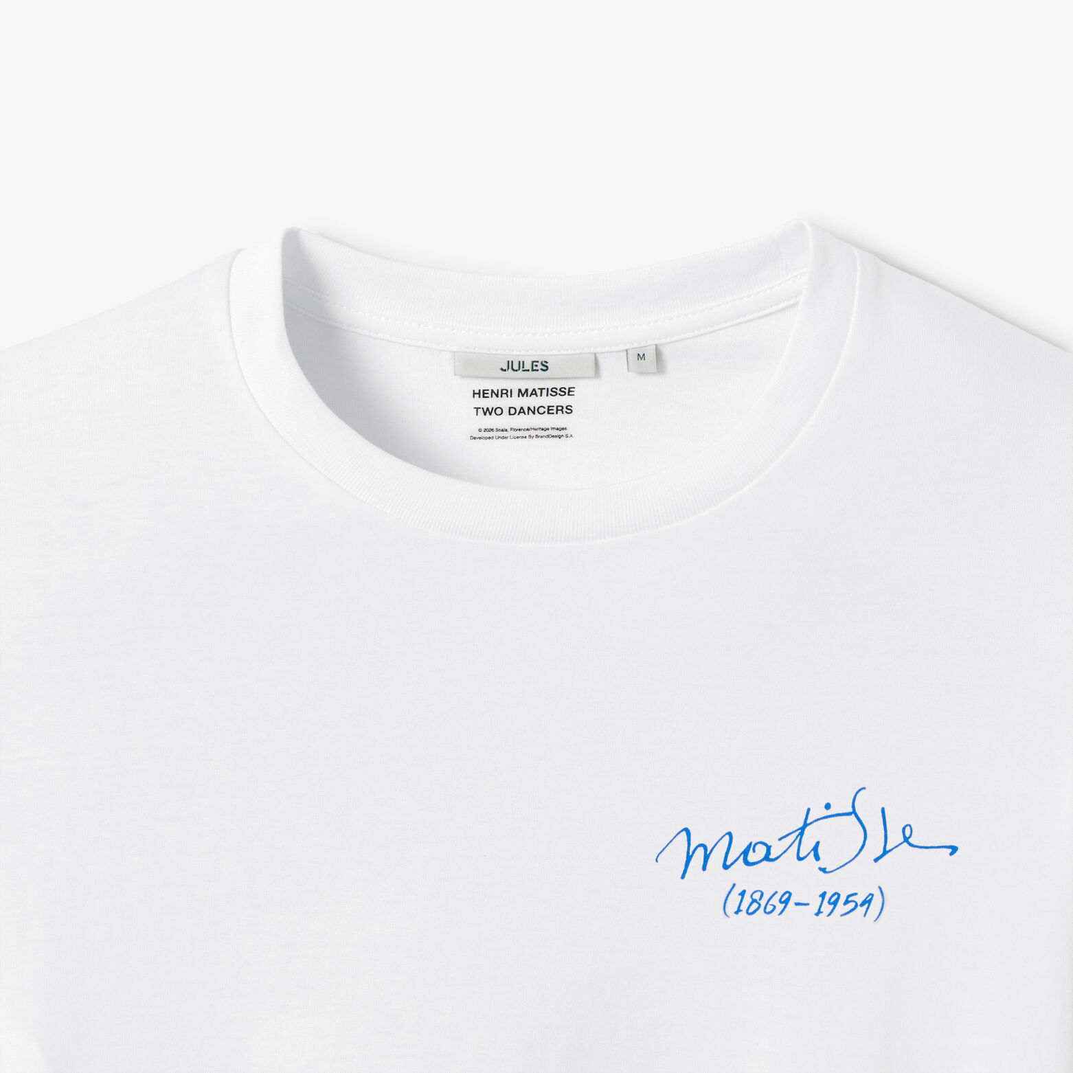 T-shirt met print voor en achter, licentie Matisse