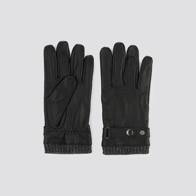 Coffret gants en cuir