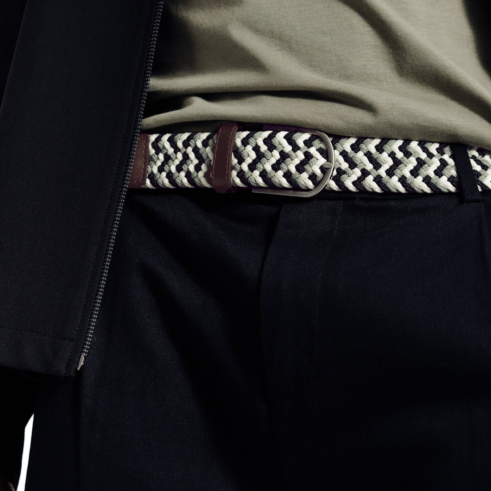 Ceinture &eacute;lastiqu&eacute;e &agrave; boucle