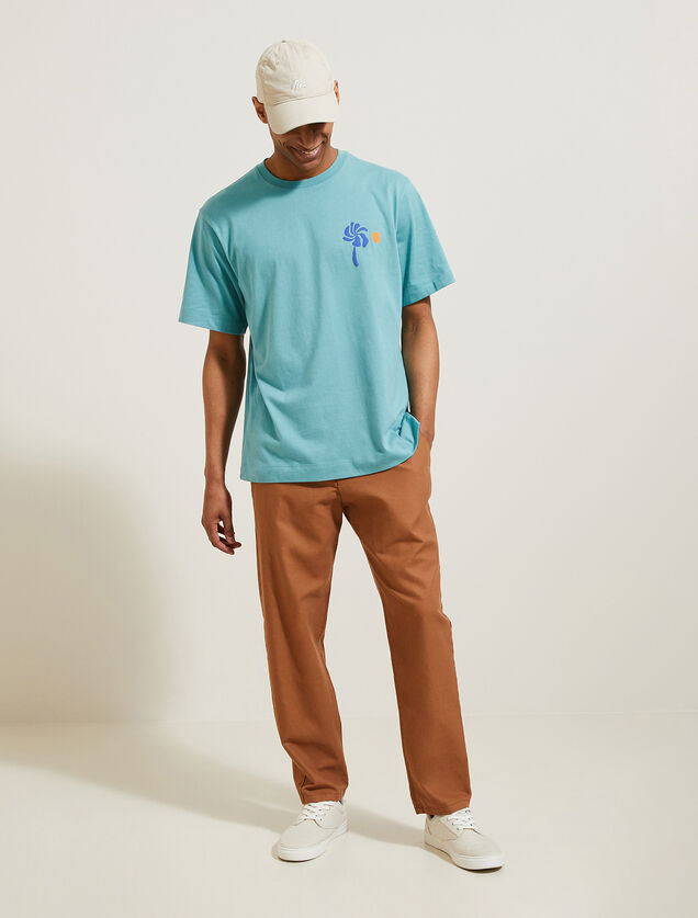 Tee shirt col rond imprim&eacute;