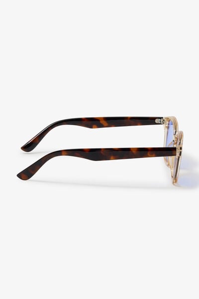 Lunettes de soleil bicolore