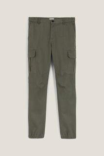 Pantalon cargo uni