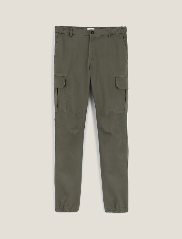 Pantalon cargo uni