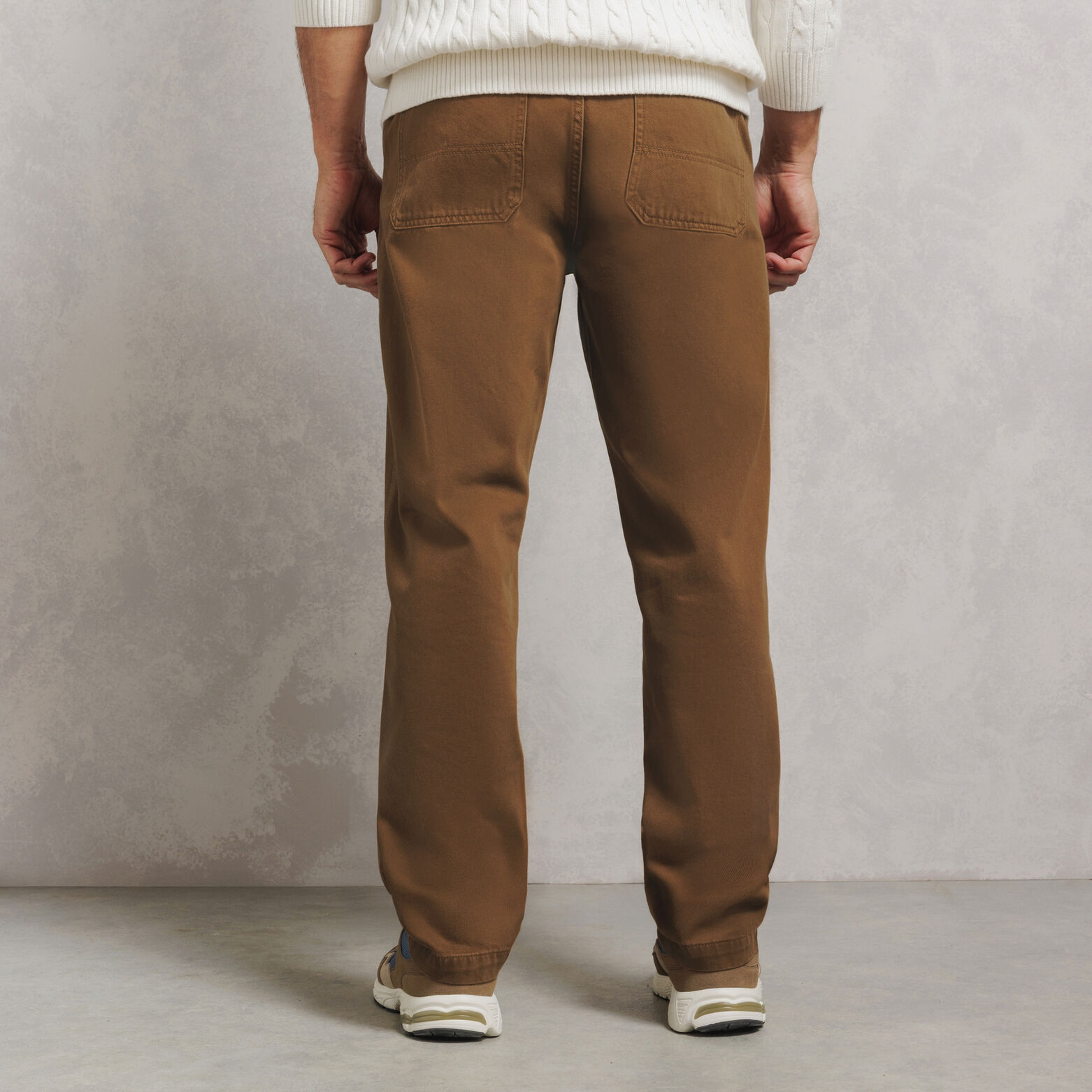 Pantalon loose 100% coton