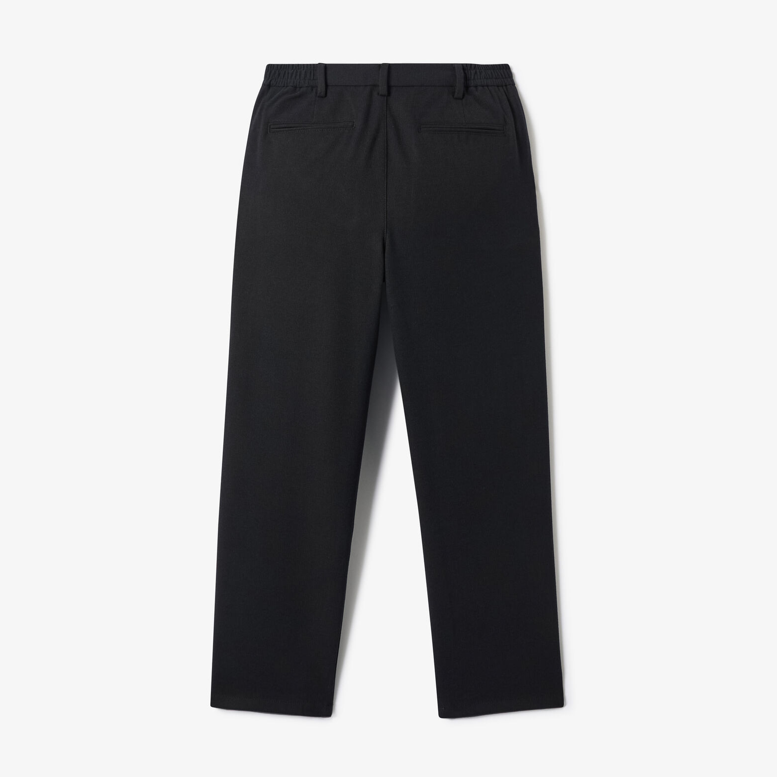 Pantalon straight taille &eacute;lastiqu&eacute;e
