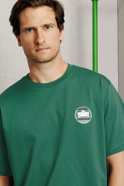 Tee shirt imprim&eacute; et brod&eacute; licence 24H le Mans