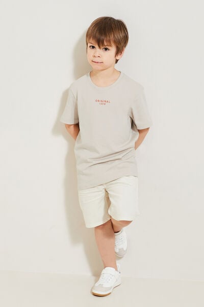 Kinder-T-shirt met print op voor-en achterkant
