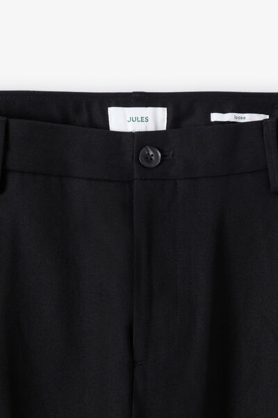 Pantalon chino loose 100% coton