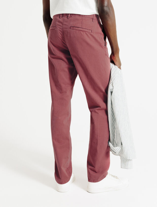 Pantalon chino léger straight