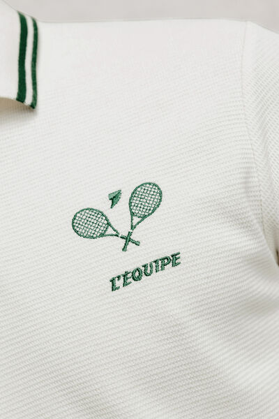 Polo avec broderie licence L'&Eacute;quipe