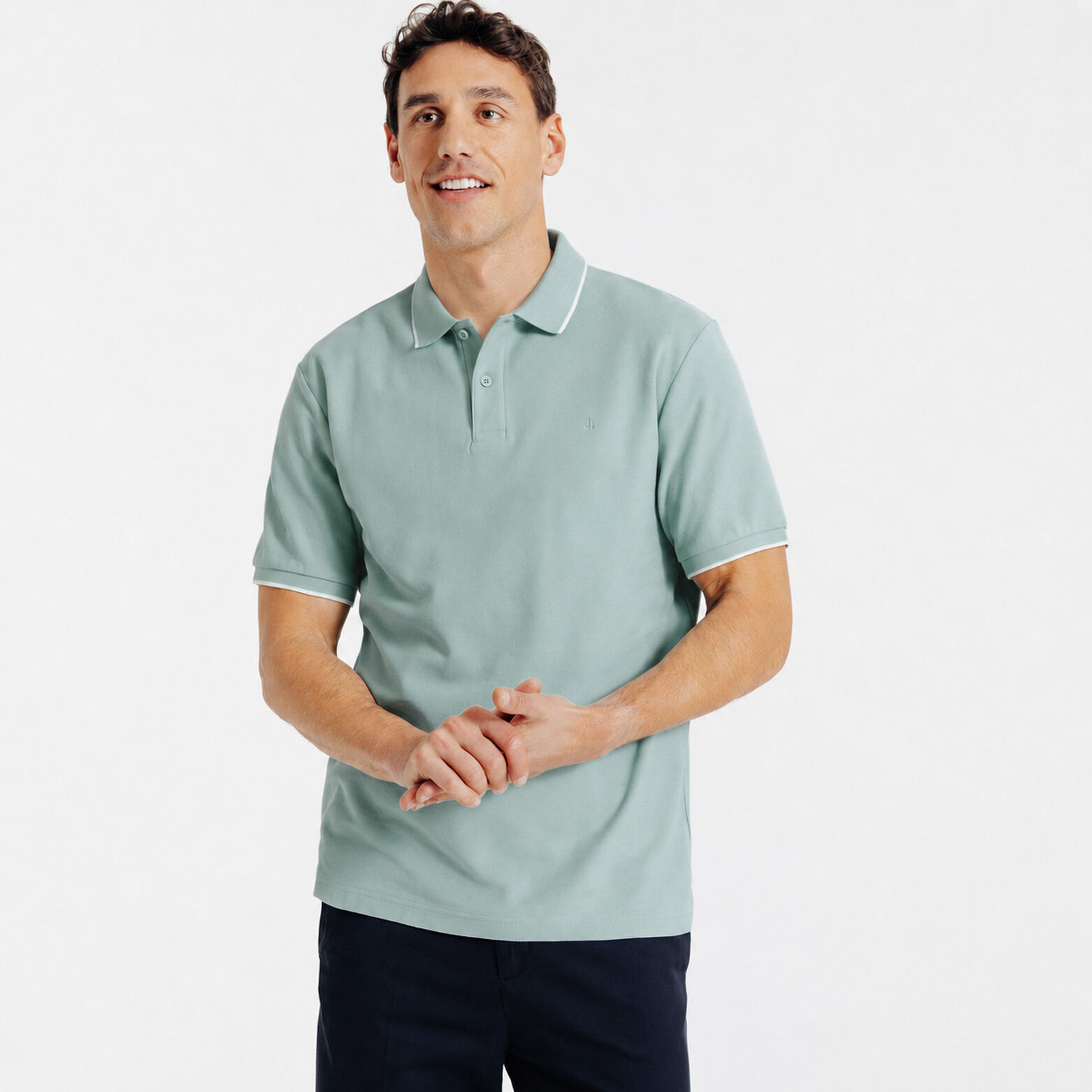 Polo manches courtes uni "le parfait by JULES"