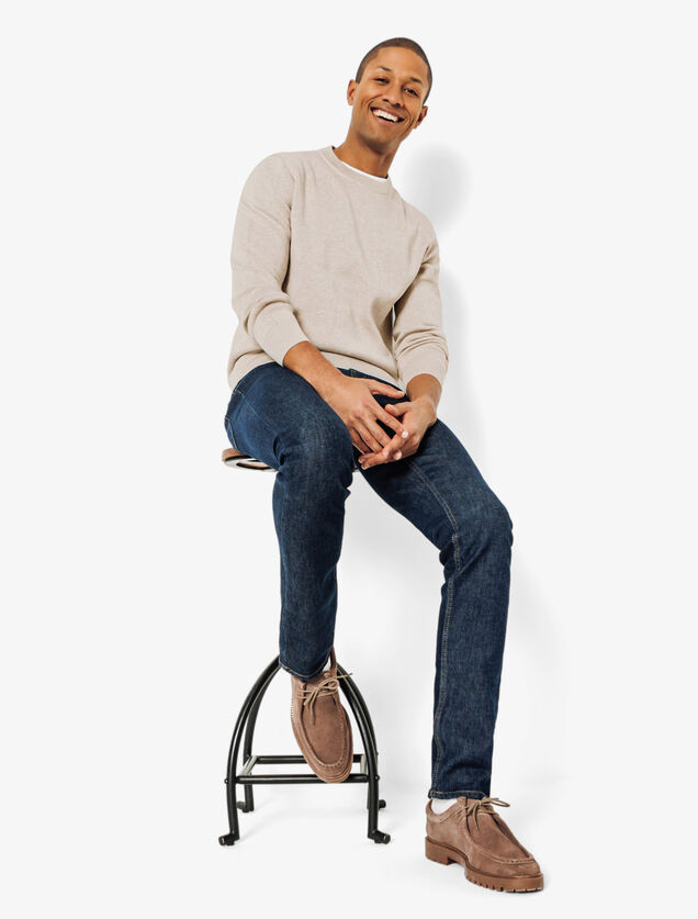 "Le Parfait by JULES" trui met ronde hals