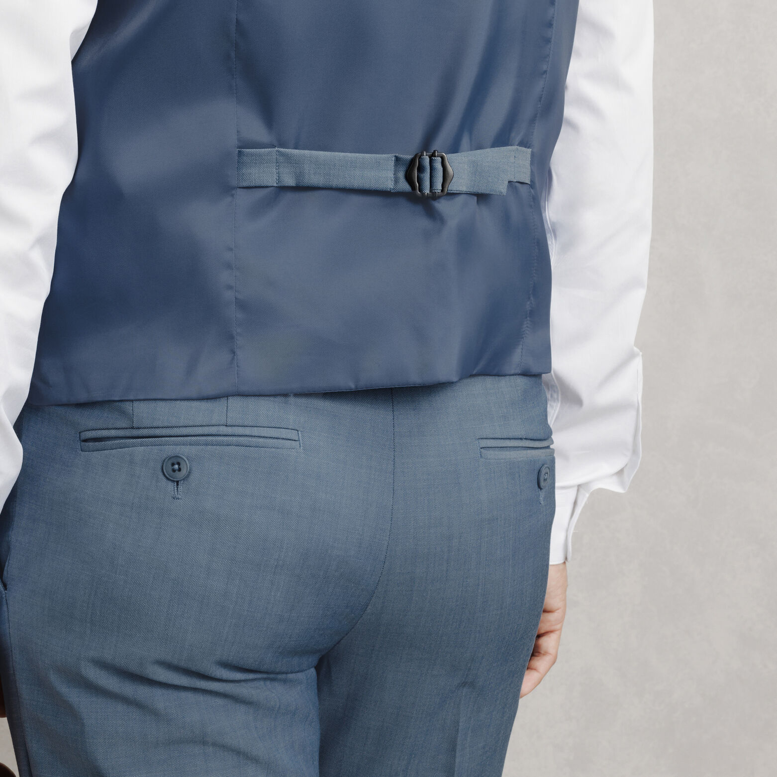 Gilet de costume slim bi-strech