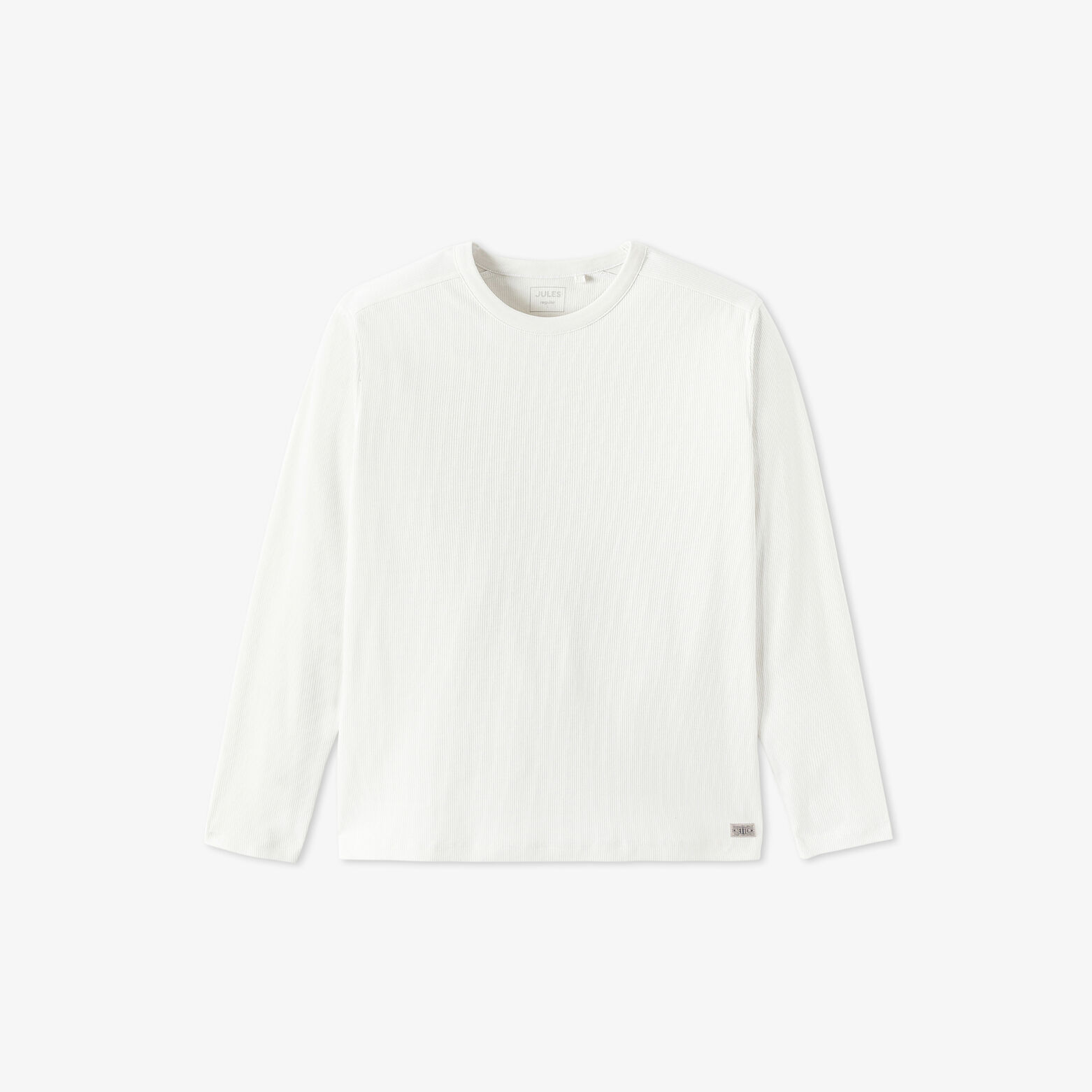 Tee shirt en c&ocirc;te manches longues