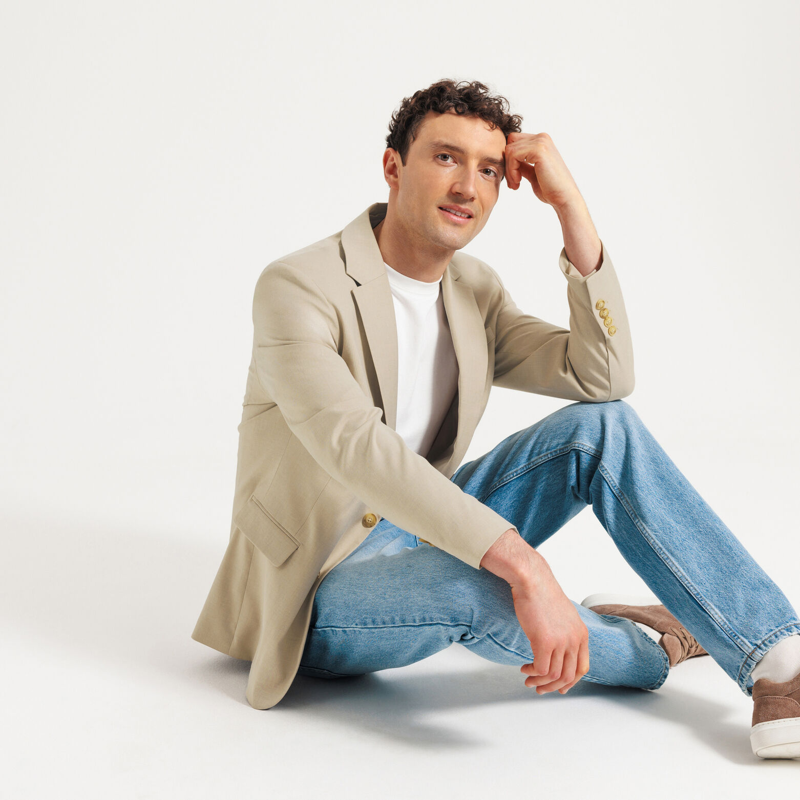 Veste de costume confort tissage twill