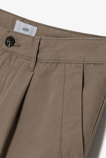 Pantalon large à plis