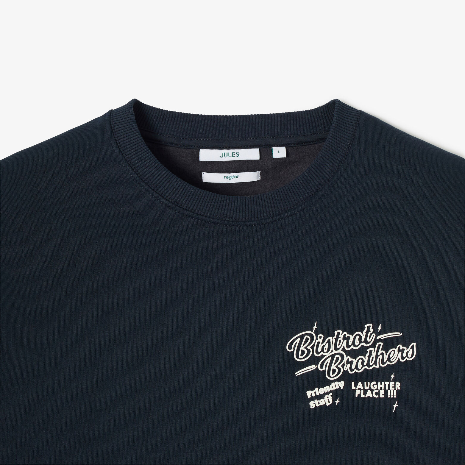 Sweat col rond imprimé