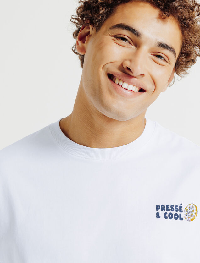 T-shirt ronde hals met print