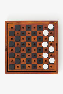 Jeu de société dames et échecs