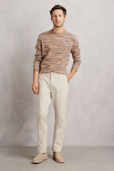 Straight twill broek