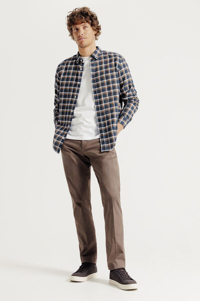 Chemise flanelle à carreaux