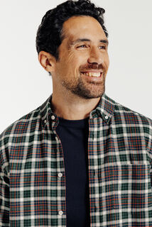 Geruit hemd in flanel