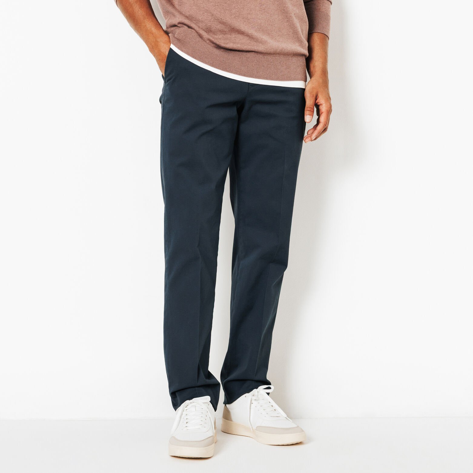 Straight fit chinobroek