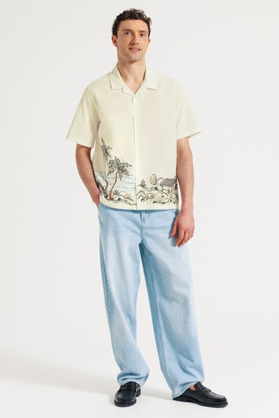 Chemisette brod&eacute;e