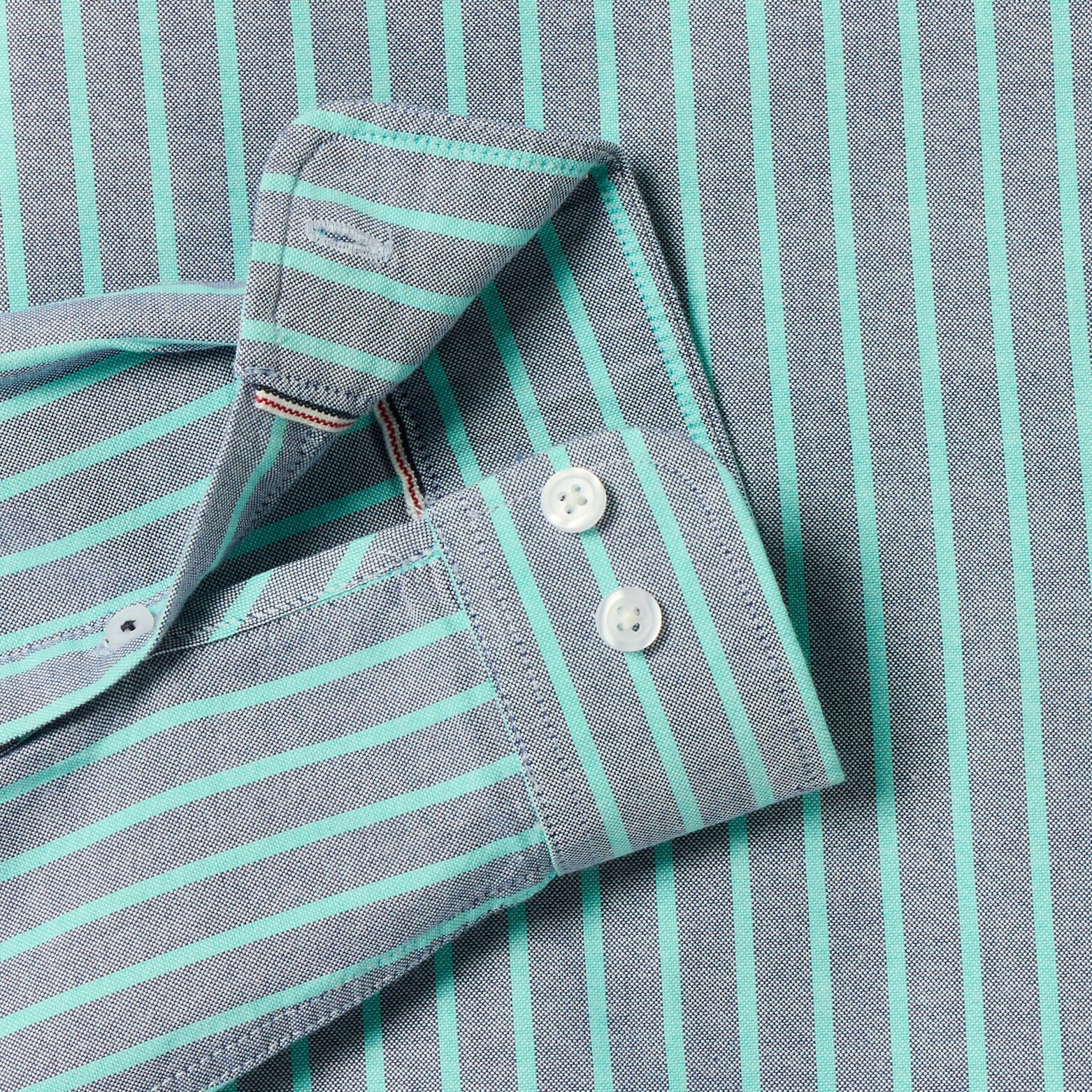 Chemise oxford ray&eacute;e "le parfait by JULES"