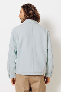 Veste en jean zippée