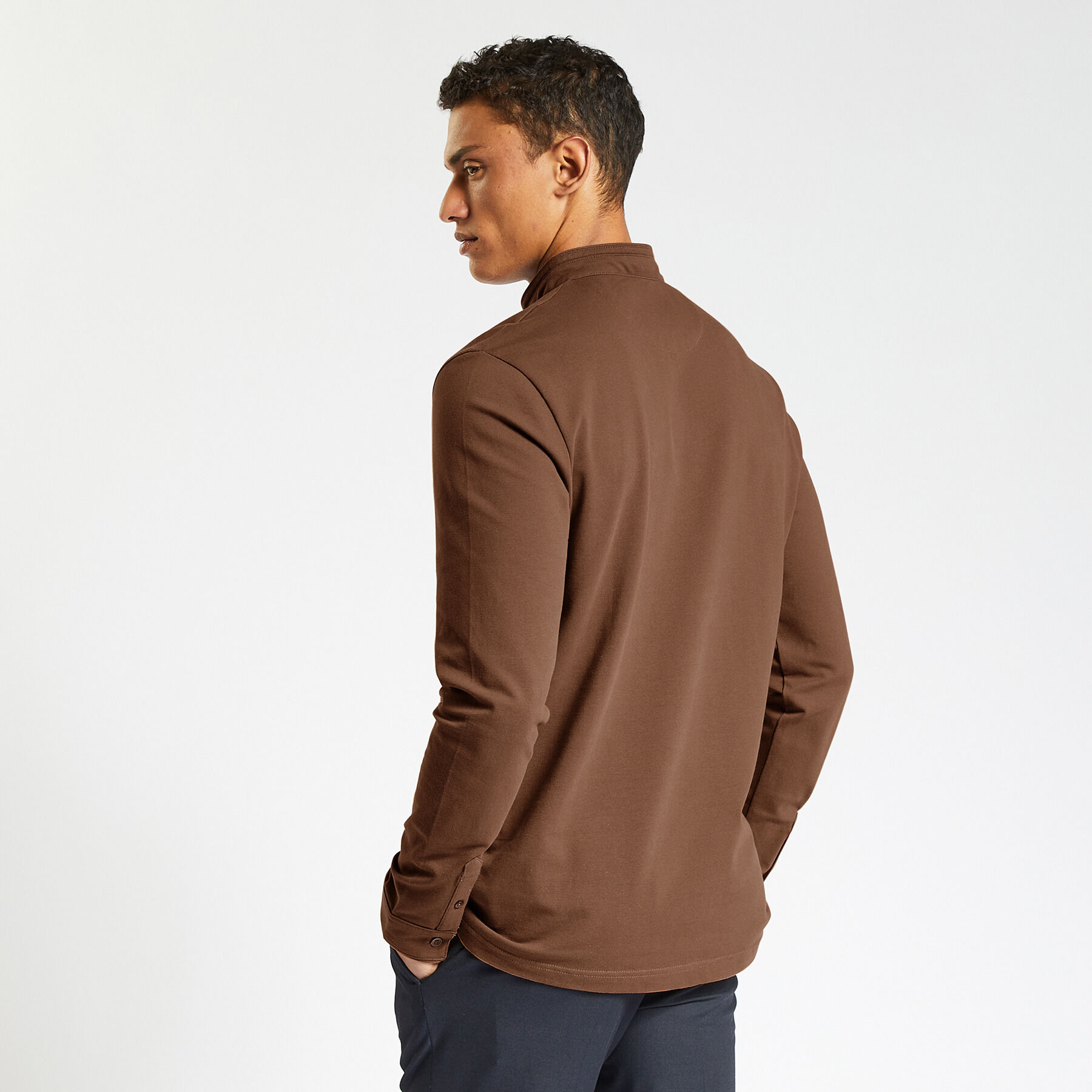 Adidas originals - polo manches longues en piqué shop