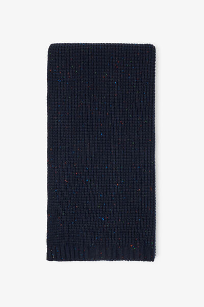 Echarpe unie en maille