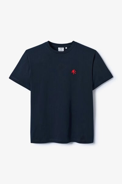 Geborduurd T-shirt relax licentie Keith Haring