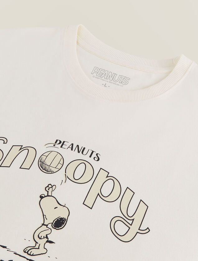 Tee shirt imprimé Volleyball Club licence Peanuts