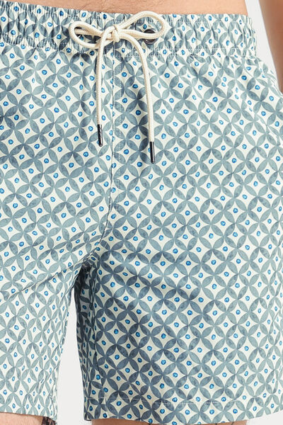 Maillot de bain imprim&eacute; g&eacute;om&eacute;trique