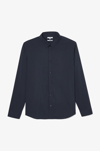 Chemise regular unie coton