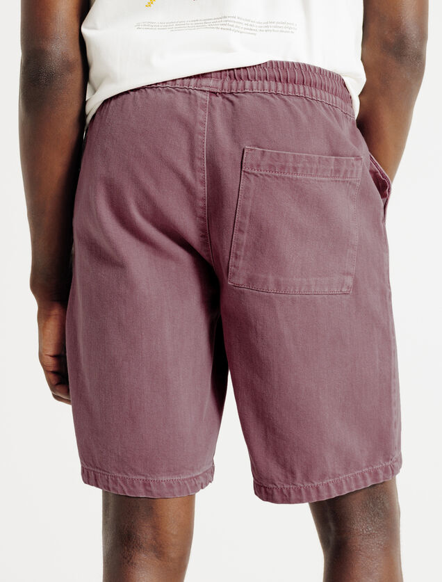 Bermuda taille élastiquée